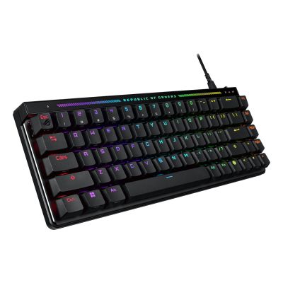7. ASUS ROG Falchion Ace HFX Gaming Tastatur USB QWERTZ Deutsch Schwarz