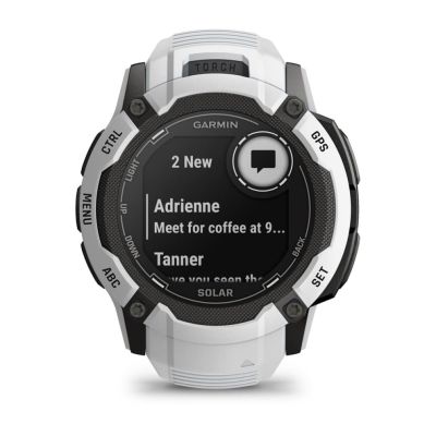 22. Garmin Instinct 2X Solar Whitestone Uhr