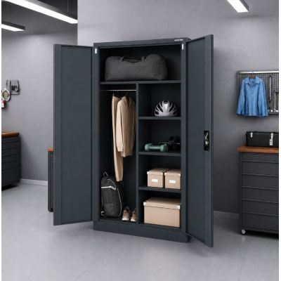 5. Iron Mate SATURN Metall-Werkzeugschrank 185x90x45 Anthrazit RAL7016