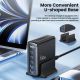 4. Tech-Protect DC140W-GAN 5-PORT PD140W/QC3.0 Ladestation – Schwarz