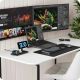 5. Satechi Qi2 Trio Wireless Charging Pad - magnetisches kabelloses Ladegerät für drei Geräte (AppleWatch 5W, AirPods 5W, Qi2 15W), 1 m Kabel, 45-W-Netzteil und austauschbare Stecker für Großbritannien und die EU im Lieferumfang enthalten (Space Grau)