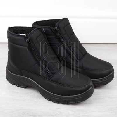 10. News M EVE439 black insulated snow boots