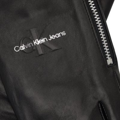 3. Calvin Klein Jeans Lederhandschuhe W K60K610153