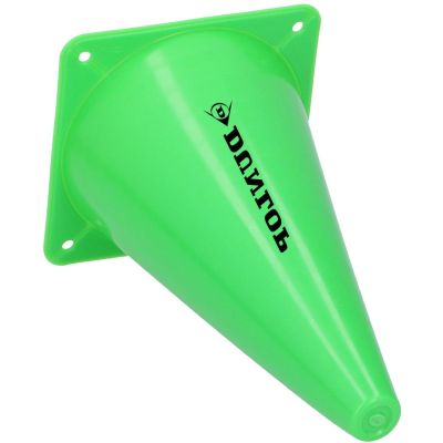 6. Set mit Trainingskegeln, 23 cm hoch, 10 Stück, Dunlop