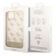 8. Guess GUHCP14MHG4MHG iPhone 14 Plus 6,7 "Gold / Gold Hardcase 4G Pattern Script