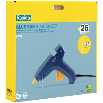 5. Rapid 5001710 Heißklebepistole/Heißklebestift, blau, 250 W