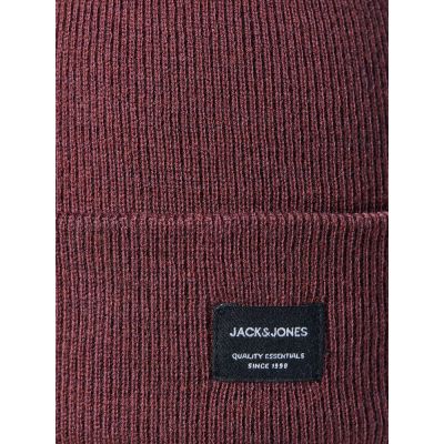 5. Jack & Jones Jacdna Beanie Noos M 12092815 Burgund