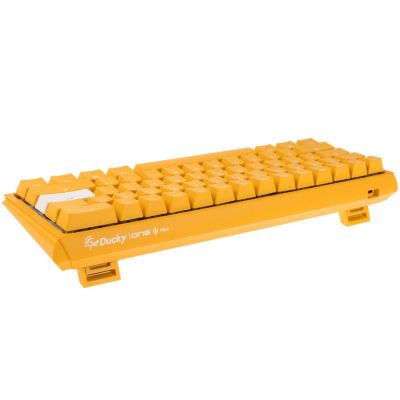 14. Ducky One 3 MINI Gelbe GATA-1746 RGB LED Gaming-Tastatur - MX-Clear (US)