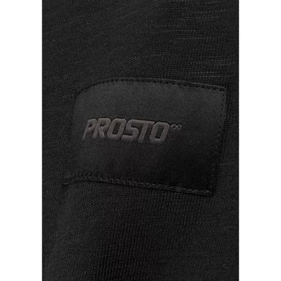 3. Prosto Jacquard Label T-Shirt KL261MTEE1042 Schwarz L