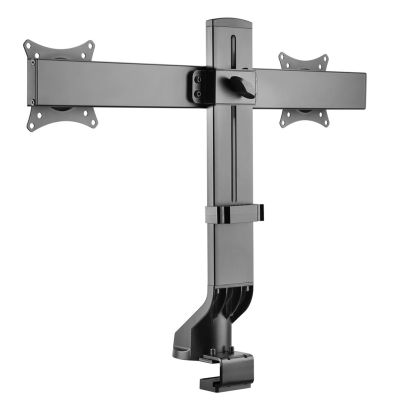 2. Halterung für zwei Monitore / Doppelhalterung 17"–27", 14 kg, Maclean MC-854, VESA 75x75 100x100, passend für MC-848 und MC-849
