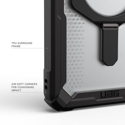 5. Urban Armor Gear Plasma XTE Hülle für 17,5 cm (6,9") Mobiltelefone, Schwarz, Transparent