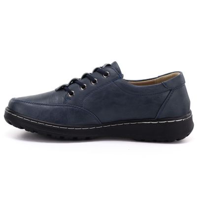 3. Bequeme Damenschuhe mit Reißverschluss, marineblau, Potocki TO90407