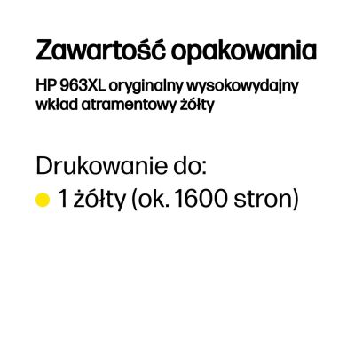 7. HP 963XL Gelbe Tinte mit hoher Reichweite