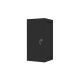 9. LANBERG Wandregalschrank 10" 12U 280x310 Schwarz, Metalltüren (Bausatz) WF10-2312-00B