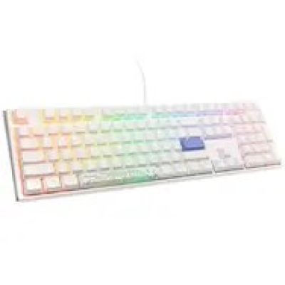 11. Ducky One 3 Classic Gaming-Tastatur USB US Englisch Weiß