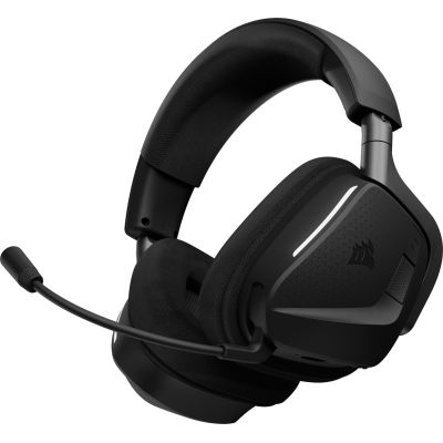 2. Corsair VOID v2 MAX WIRELESS Kabelloses Bluetooth-Gaming-Headset mit Bügel, Schwarz