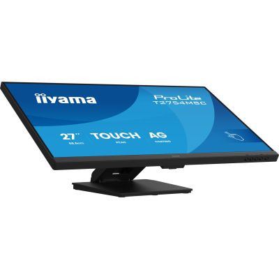 5. iiyama ProLite T2754MSC-B2AG Computermonitor 68,6 cm (27") 1920 x 1080 px Full HD LED-Touchscreen Mehrbenutzerfähig Schwarz