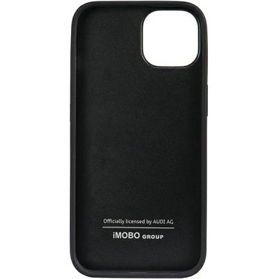 4. Audi Echtleder iPhone 11 / Xr 6,1" schwarz/schwarz Hardcase AU-TPUPCIP11R-Q8/D1-BK