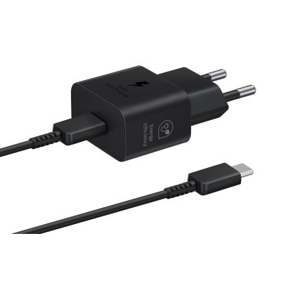 12. Samsung Netzteil 25W USB-C Schnellladekabel 1m Schwarz