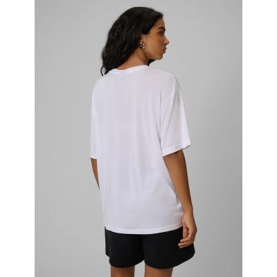 2. Damen-T-Shirt, locker geschnitten, einfarbig, Größe 4F 4FRSS26TTSHF4262-10S