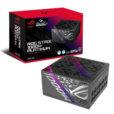 27. ASUS ROG STRIX-1000P-GAMING-E Netzteilmodul 1000 W 20+4 Pin ATX Schwarz