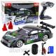 RC Drift Car Schwarz Grün 30km/h 1:16