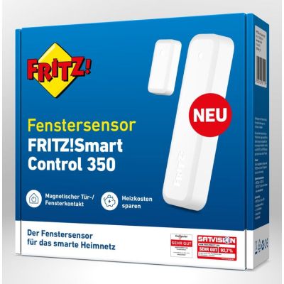 3. FRITZ! Smart Control 350 Tür-/Fensteröffnungssensor, kabellos, weiß