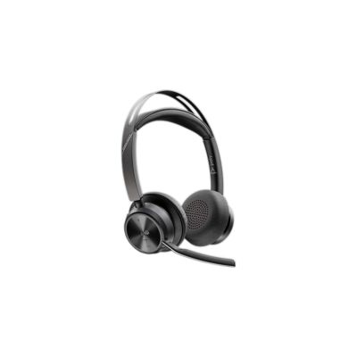 125. POLY Voyager Focus 2 Microsoft Teams-zertifiziertes USB-CC-Headset + USB-C/A-Adapter