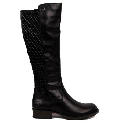 20. Rieker W Z9591-00 schwarze Lederstiefel 