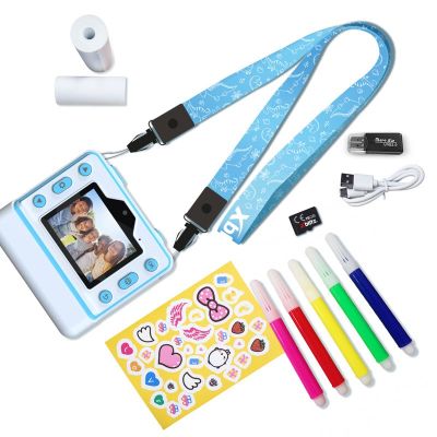 14. XBLITZ SOFORTKAMERA MIT BLITZ BLAUDRUCKER