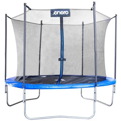 14. Faltbares Gartentrampolin mit Innennetz, 8 Fuß (244 cm), Enero