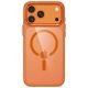 3. Tech-Protect Magmat Magsafe CC Hülle für iPhone 17 Pro / 18 Pro - orange-transparent