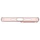 8. Spigen Crystal Flex Hülle für iPhone 15 Plus – rosa und transparent