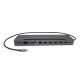 7. i-tec Metal C31FLATDOCKPDPRO Dockingstation, kabelgebunden, USB 3.2 Gen 1 (3.1 Gen 1), Typ-C, Grau