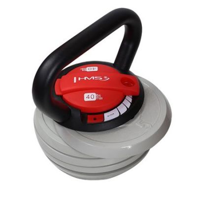 12. Verstellbare Kettlebell 40 LBS HMS KR40 