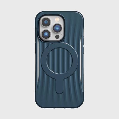 8. Raptic X-Doria Clutch Case iPhone 14 Pro mit MagSafe Backcover blau