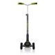 22. Globber Master Prime 3-Rad-Scooter / Schwarz - Limettengrün 664-106