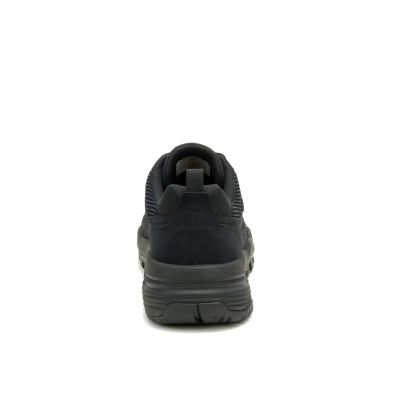 4. CATERPILLAR GRAPPLE SCHUHE AUS WILDLEDER-Mesh, SCHWARZ (P726661)