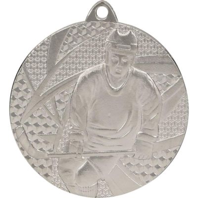 9. Silbermedaille – Hockey – Stahlmedaille