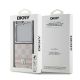 8. DKNY Checkered Pattern Printed Stripes Hülle für Samsung Galaxy Z Flip 6 – Rosa