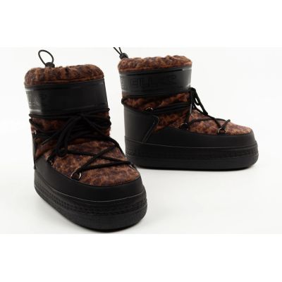 7. O'Neill Damen-Schneestiefel Lisa F High, Leopardenmuster, gefüttert, Winter