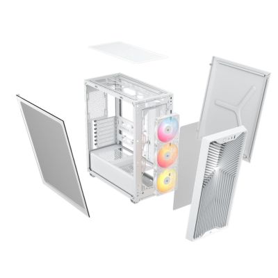 14. Corsair 3200D RS ARGB Mid-Tower Gehäuse, weiß