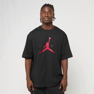 Air Jordan Jumpman Sleeve High-Brand-Read T-Shirt für Herren, Schwarz - IM9801-011