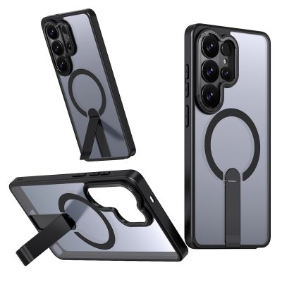 Hybrid Armor X Schutzhülle für Samsung Galaxy S26 Ultra mit Ständer, kompatibel mit MagSafe – Schwarz