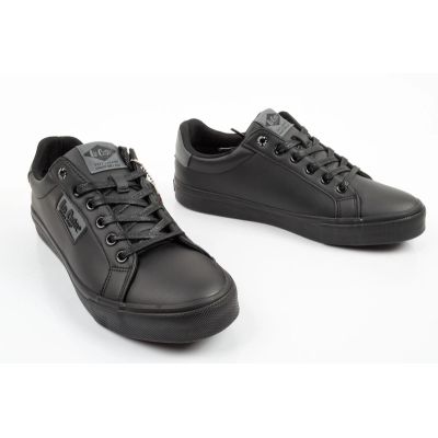 7. Lee Cooper Herren-Sportschuhe, modische Sneaker in Schwarz, bequem