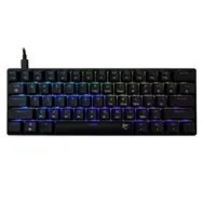 Mechanische Gaming-Tastatur White Shark SHINOBI 2, US-Layout, blaue Schalter, schwarz