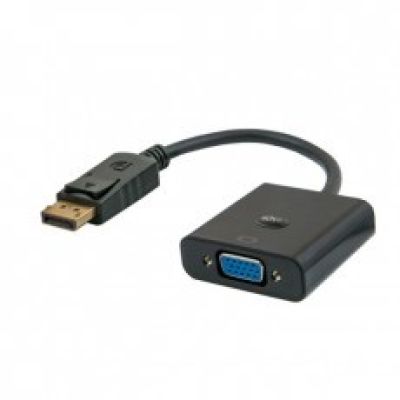2. SAVIO CL-90 Adapter (DisplayPort M - D-Sub (VGA) F; 0,20 m; schwarz)