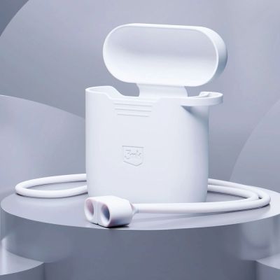3. 3mk Silikon-AirPods-Hülle für AirPods 2 – weiß