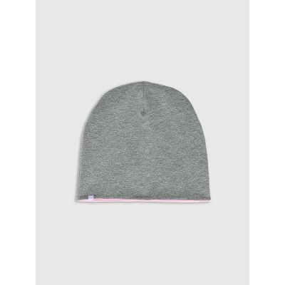 2. Doppelseitige Beanie-Mütze für Kinder 4F 4FJWSS25ACAPU505-51S