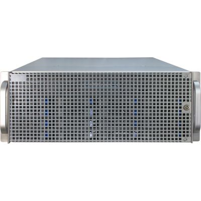 9. Inter-Tech 4U-4416L Rack Schwarz, Silber